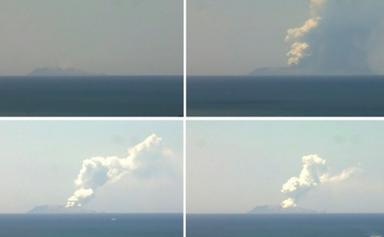 White Island irruption NZ