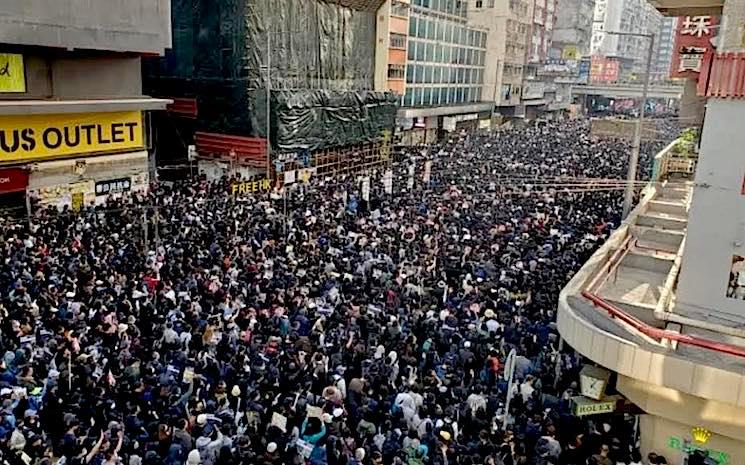 manifestations Hong Kong