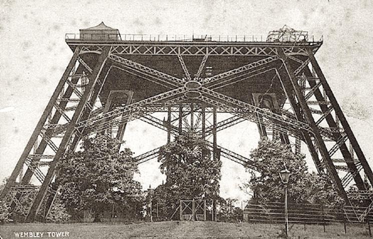 Tour eiffel Londres Edward Watkins projet grande tour