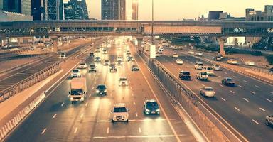 congestion trafic dubai 