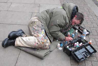 Chewing gum art londres 