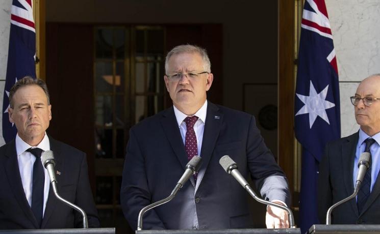 Scott Morrison Australie Coronavirus