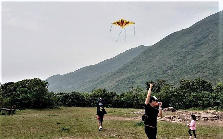 Cerf-volant à Hong Kong