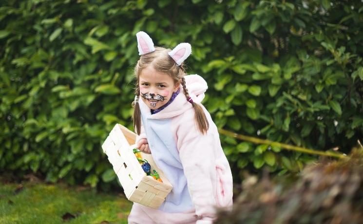 Pâques Enfants Lapin