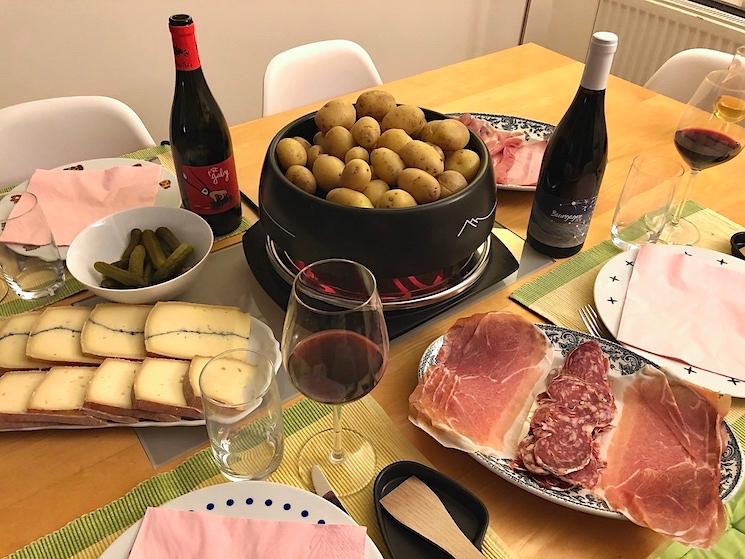 Raclette Provisions livraison londres