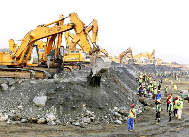 Exploitation de mine en Birmanie