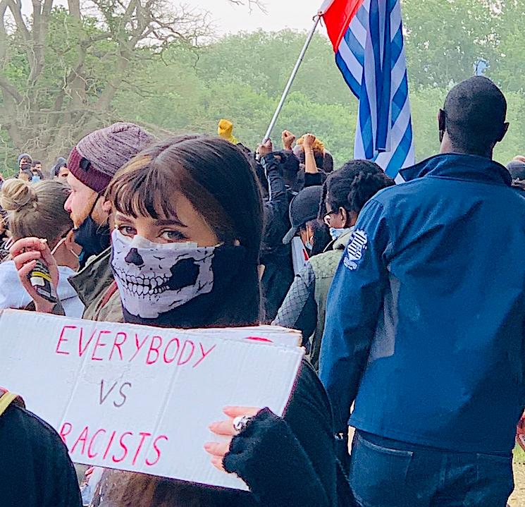 Oxford manifestation Black Lives Matter