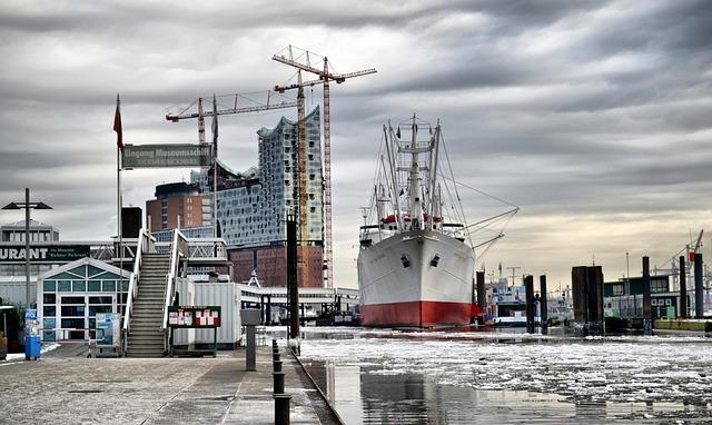 Hambourg port musée Allemagne