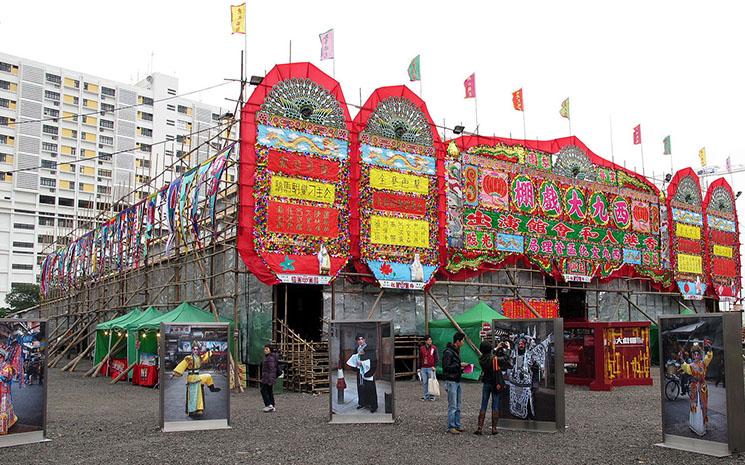 théâtre bambou opéra Hong Kong 