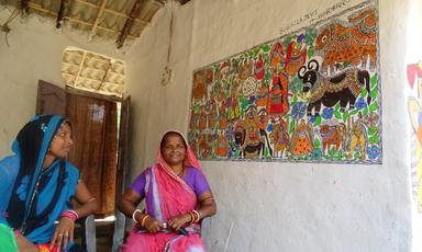 madhubani bihar inde peinture