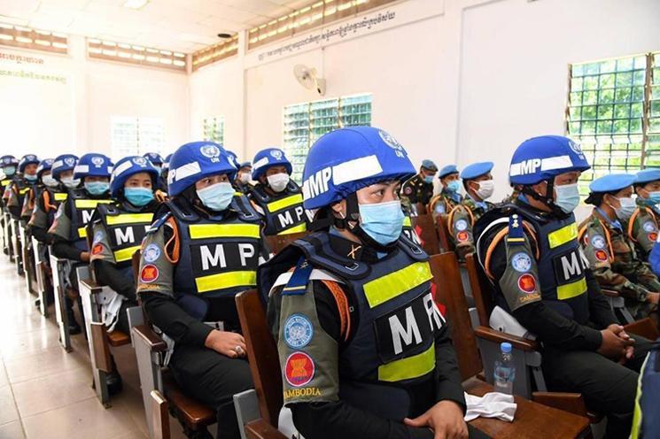 femmes casques bleus cambodgiens Sud Soudan