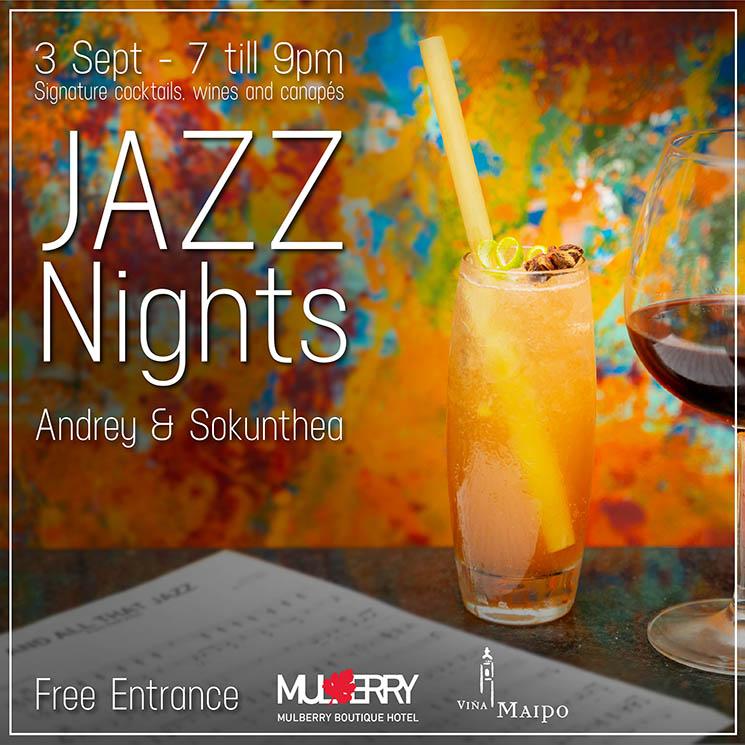 Jazz Night Siem Reap Mulberry Boutique hotel