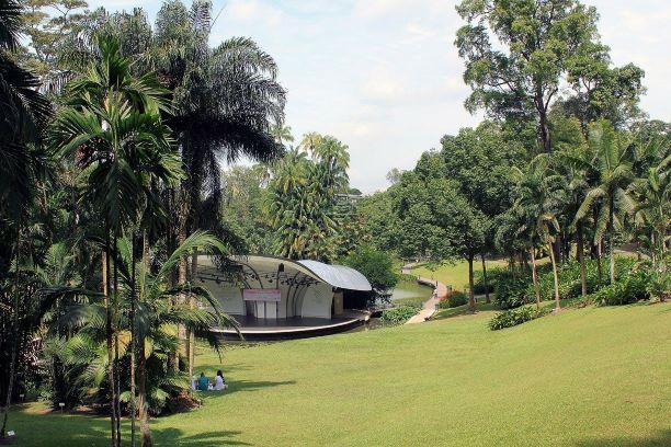 jardin botanique singapour