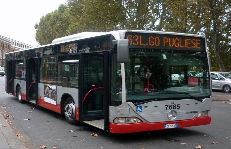 Incendie bus Atac Rome