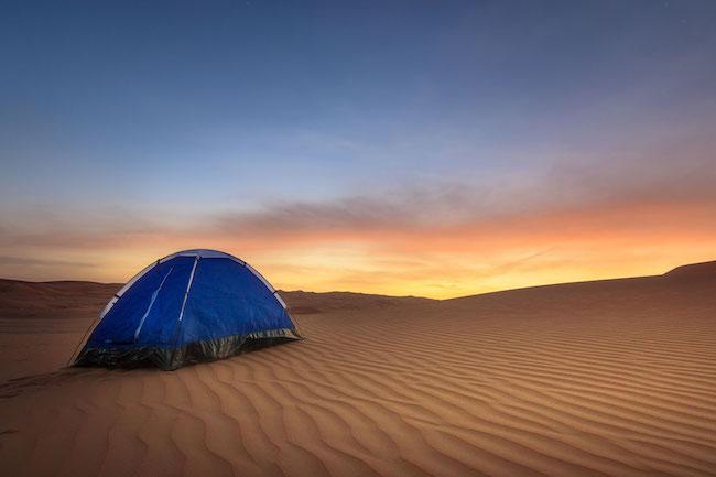 Le camping interdit à Fujairah en ces temps de pandémie