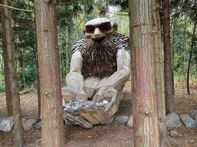 géant troll Thomas Dambo Danemark chasse trésor 