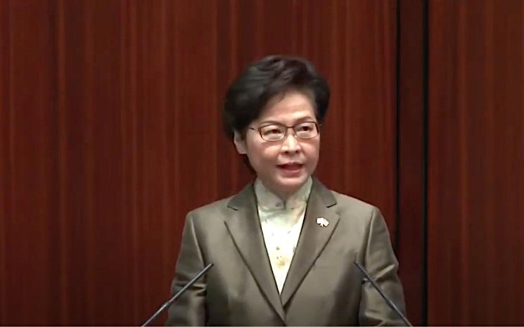 carrie lam hong kong