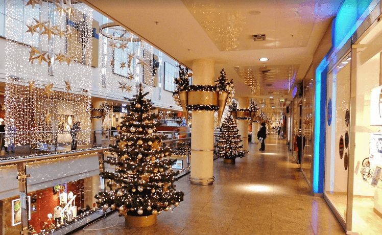 noël italie shopping