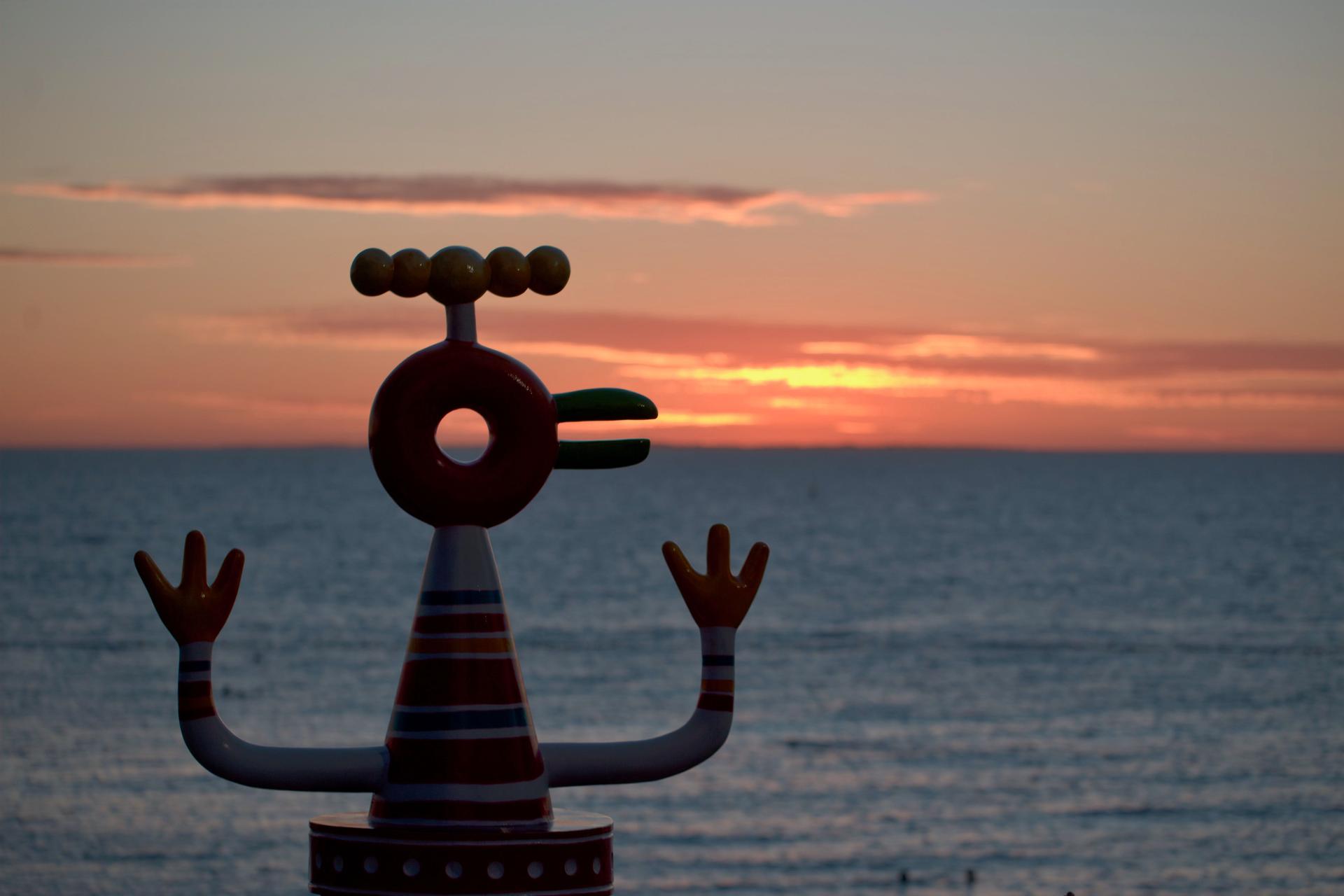 Sculptures by the sea 