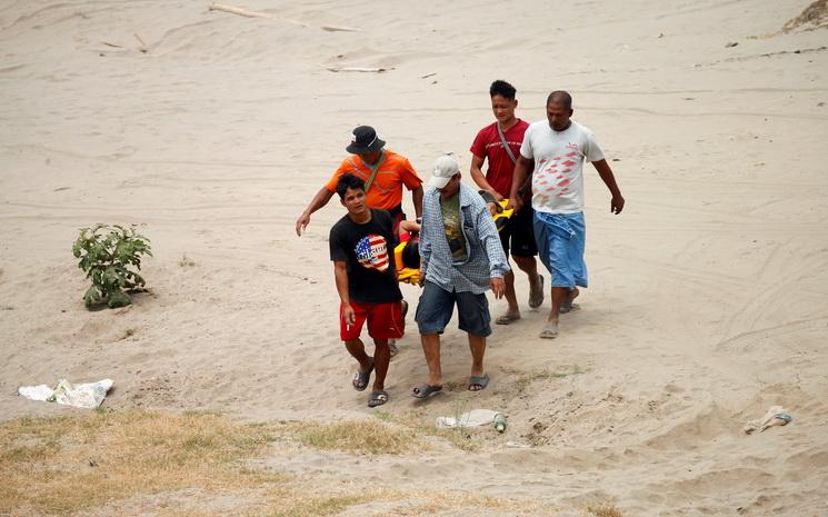 Refugies evacues de Birmanie a Mae-Hong-Son