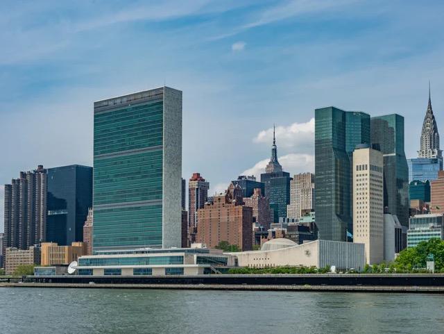 Siège des Nations Unies dans le quartier de Turtle Bay à New York