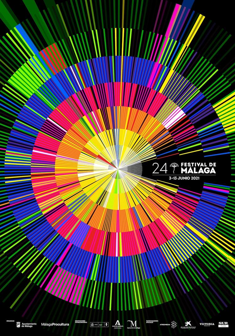 Affiche du 24e Festival de Malaga