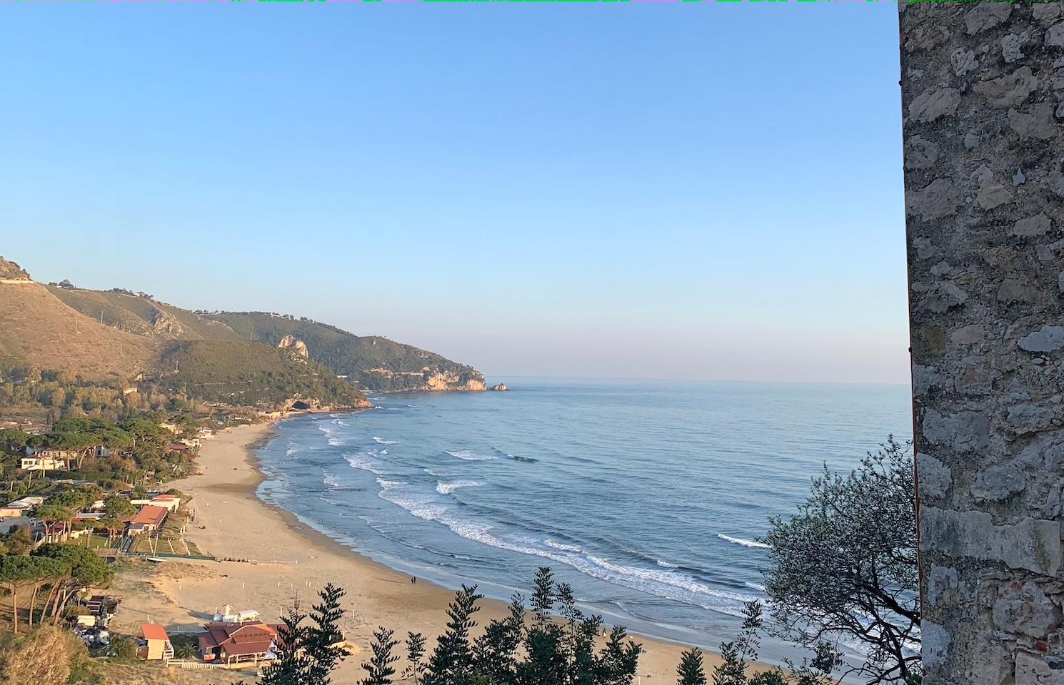 Vue sur la mer de Sperlonga