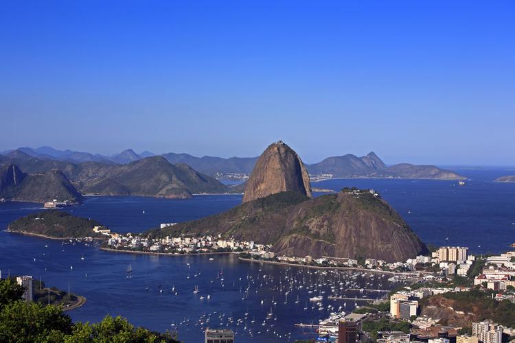 Vue du Pain de Sucre à Rio de Janeiro