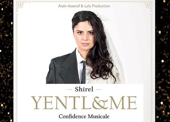 Shirel pour son spectacle Yentl & Me
