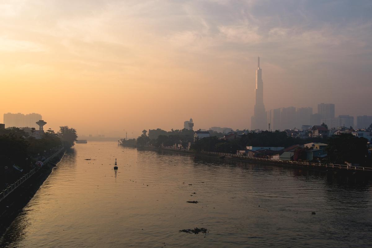 Saigon au Vietnam, dans laquelle la vague de Covid-19 s'intensifie