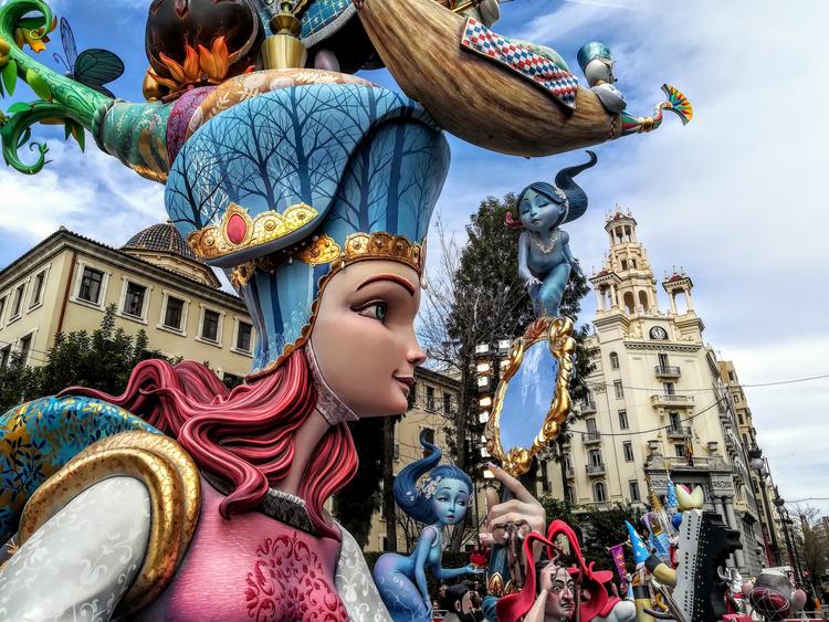 statue des fallas de Valence 