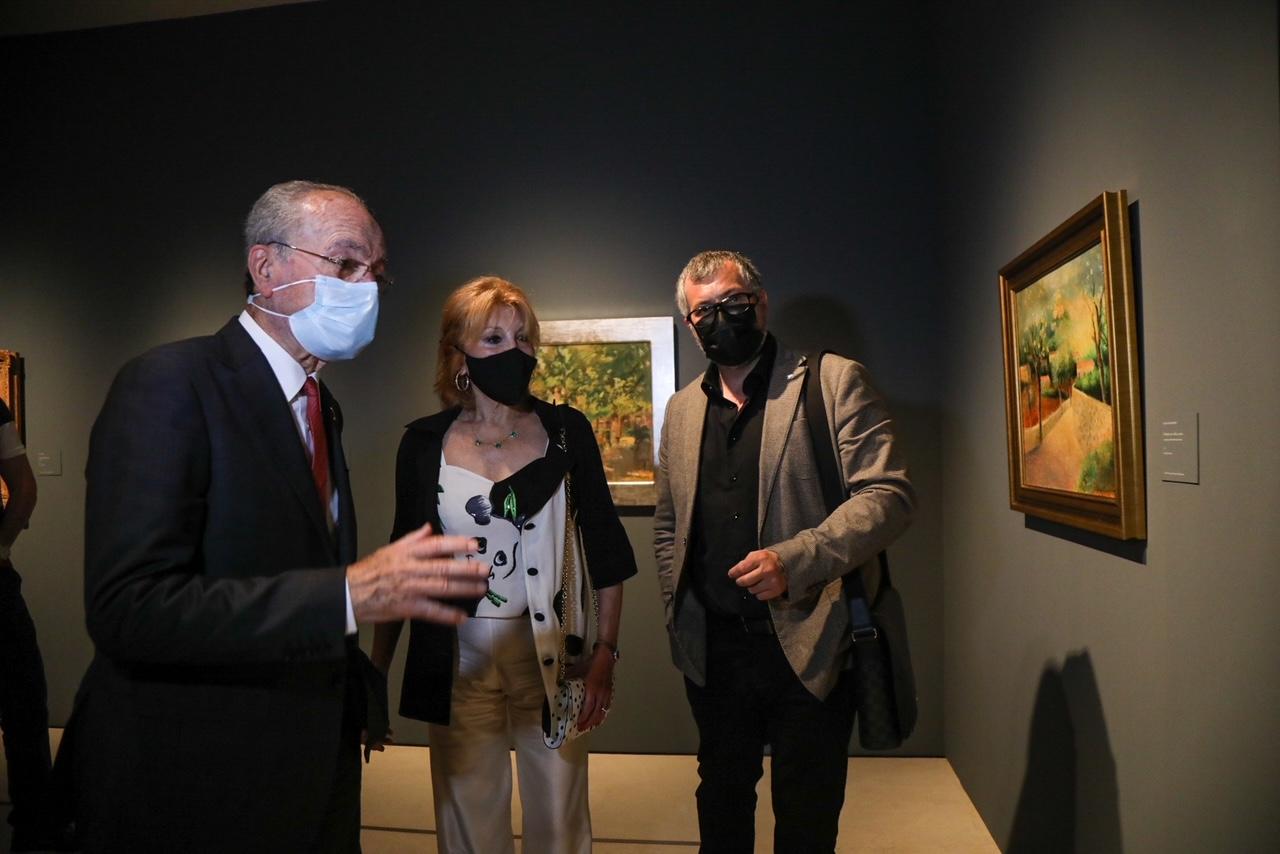 Inauguration de l’expo Pintar la luz. Maestros catalanes de la colección Carmen Thyssen, Malaga