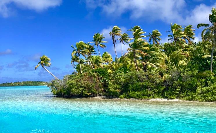 Plage sur les Îles Cook