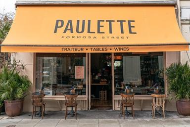 Image d'une devanture de restaurant vide