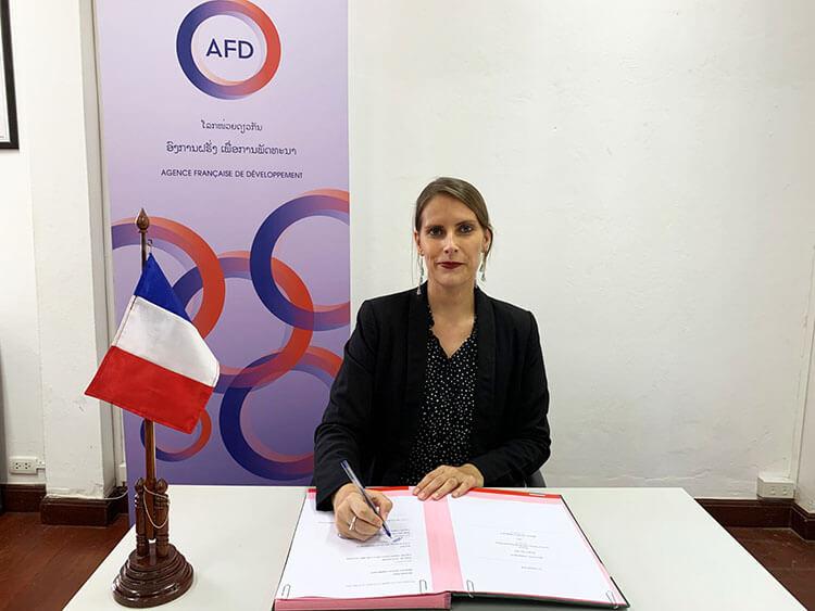 Julie Gabet-Ouahioune, Directrice de l"AFD au Laos