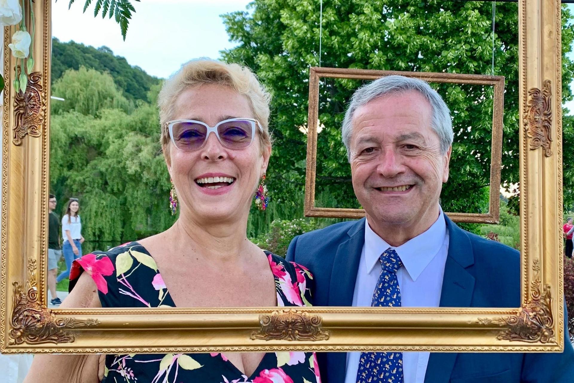 couple franco-roumain Dana Gruia Dufaut et Jacques