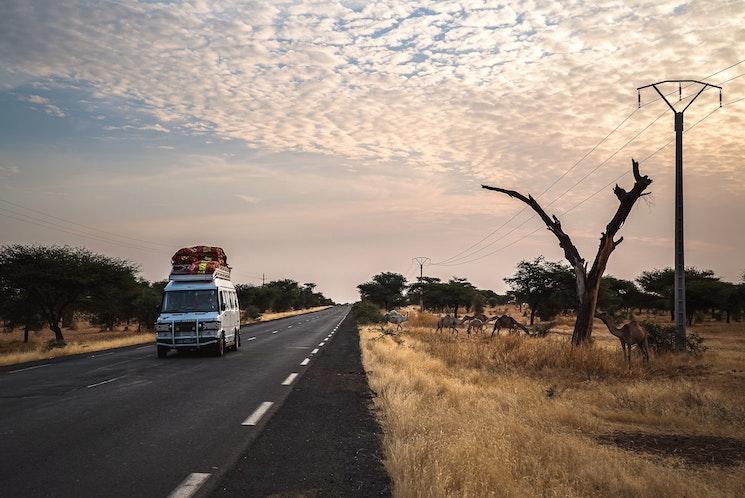 Une route au Sénégal