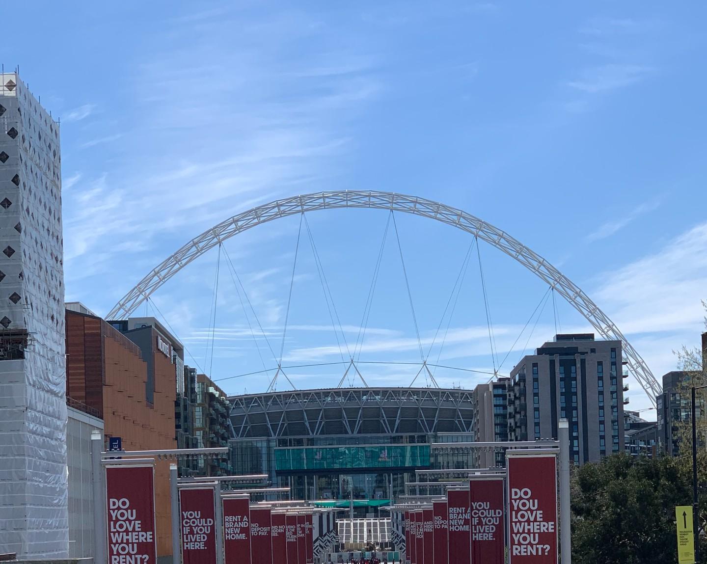 Le stade de Wembley