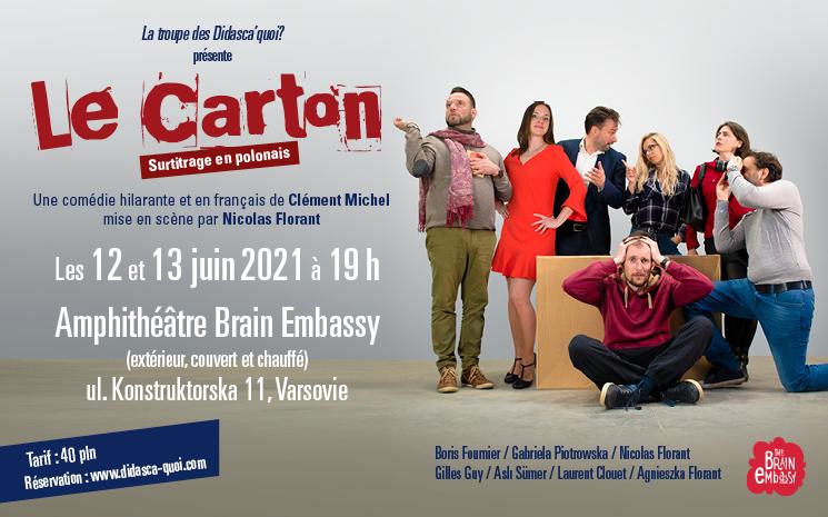 Le Carton Pologne pièce théâtre