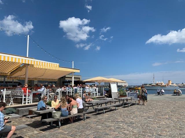 Tolboden,  un restaurant en terrasse à Copenhague