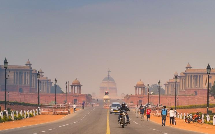 le parlement indien à New Delhi