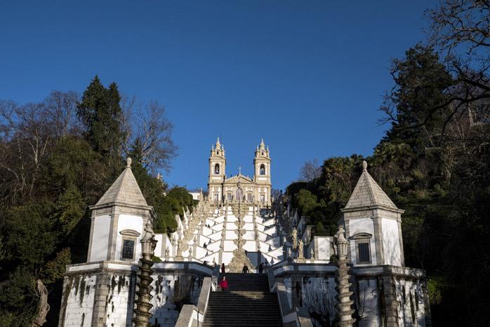 Bom Jesus de Braga au Portugal