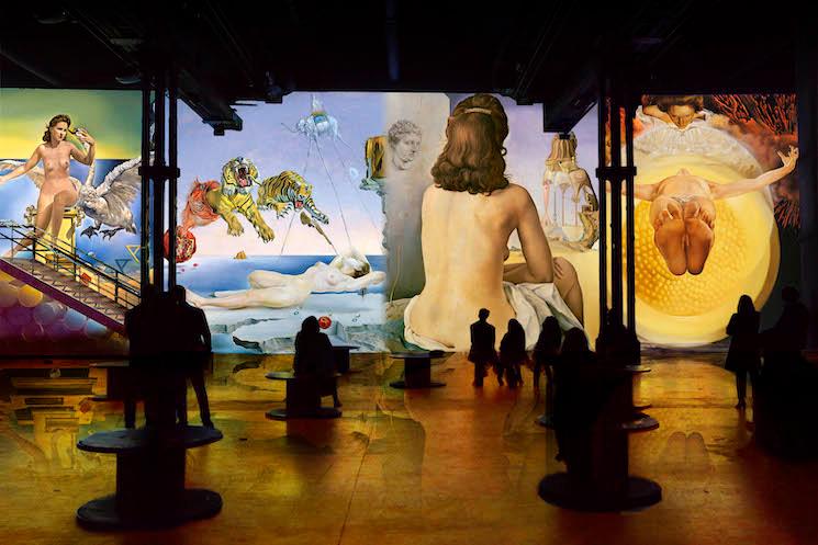 Dali, l'énigme sans fin à l'atelier des Lumières