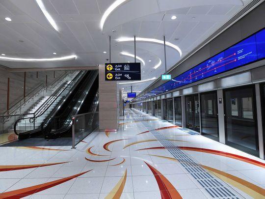 station de metro Jumeirah golf estate 