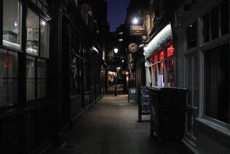 Une ruelle sombre de Whitechapel