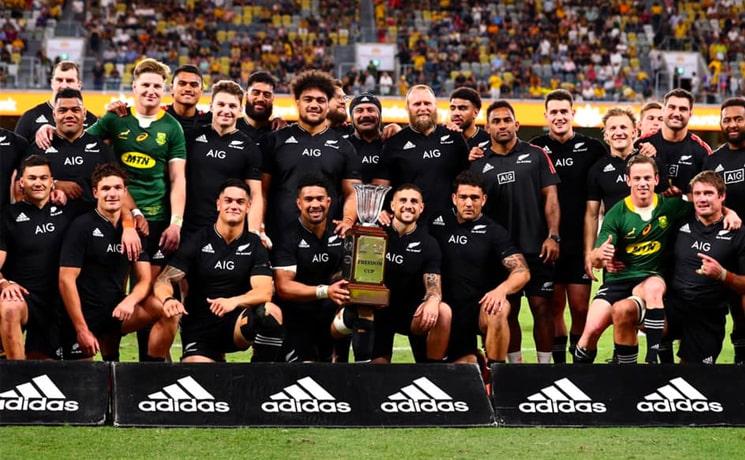 All Blacks remportent le rugby championship