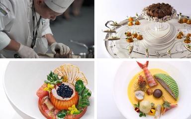 Réalisation culinaire au Bocuse d'Or