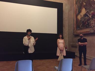 Grand Salon - Villa Médicis ; une projection en présence des réalisateurs Alfredo Jaar et Pascale Bodet.