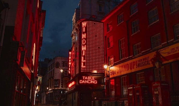 Windmill Soho, l'ancien théâtre de Londres connu pour ses dîners-spectacles 