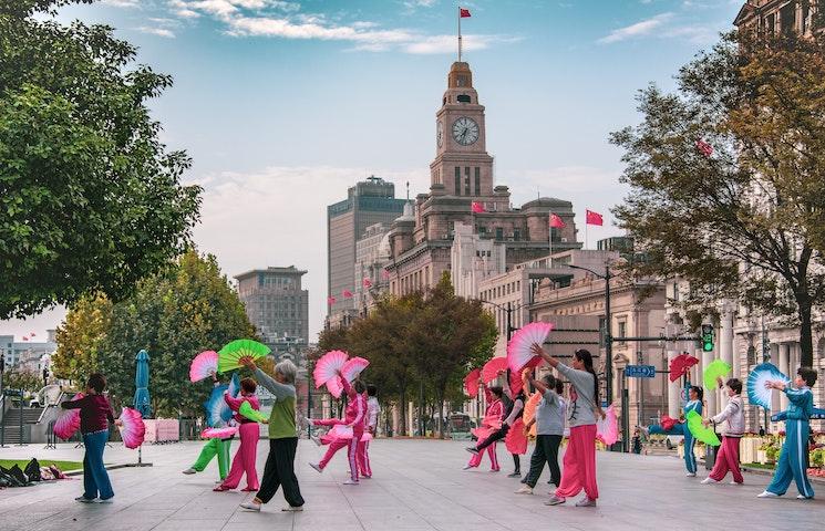 Des expatriés à Shanghai en Chine